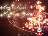 Maple Shade Holiday Lights